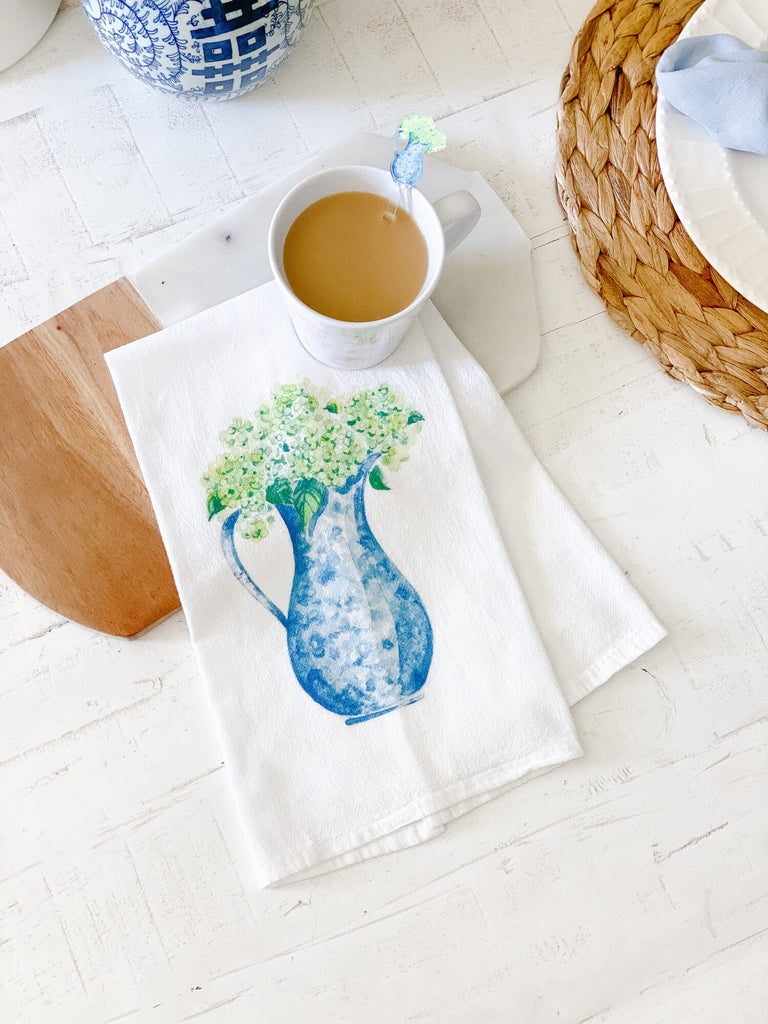 HYDRANGEA TEA TOWEL